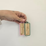 Bamboo Keyring