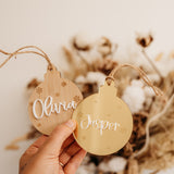 Name Bauble Decoration