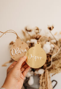 Name Bauble Decoration
