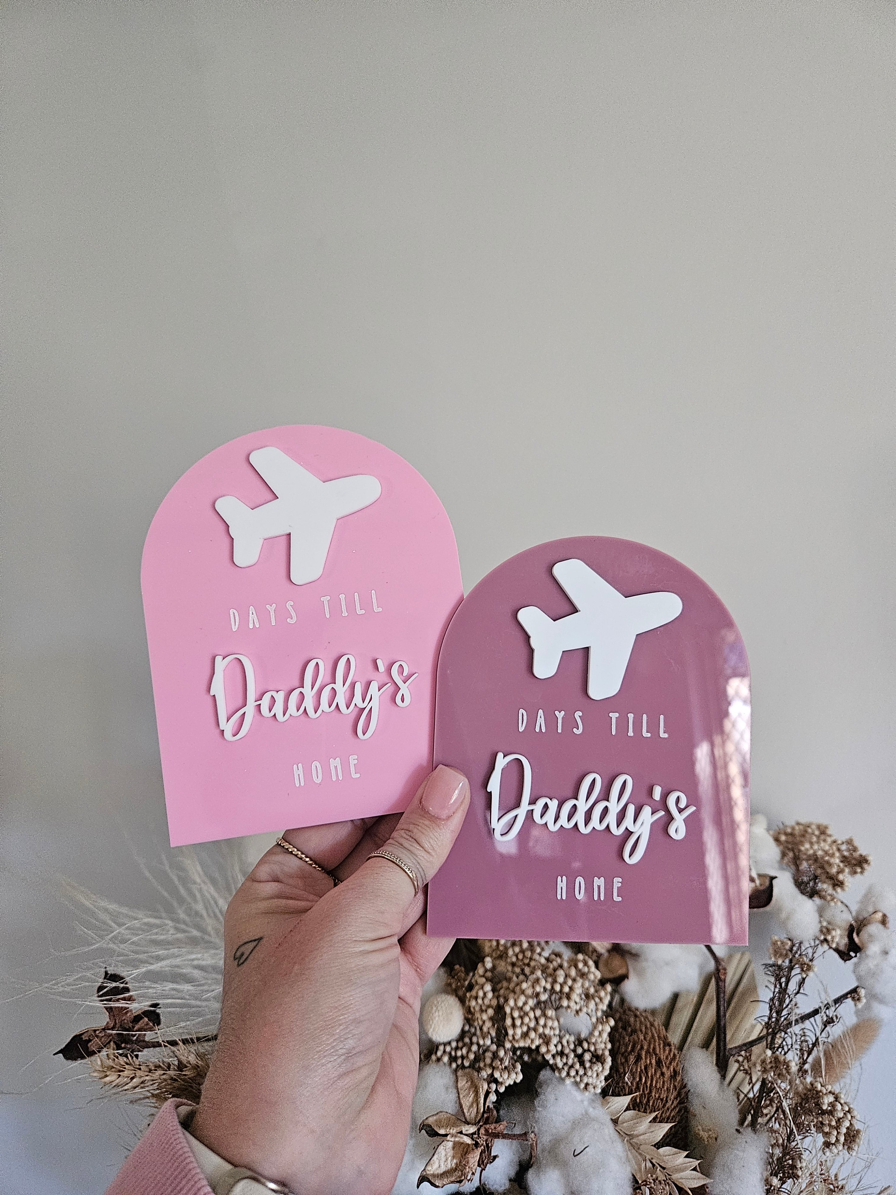 Day's Until Daddy/Mummy's Home Countdown - For fridge