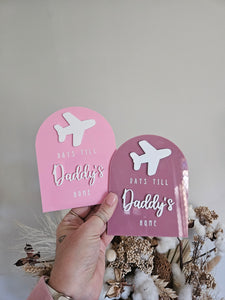 Day's Until Daddy/Mummy's Home Countdown - For fridge