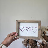 Love Heart Keepsake Frame