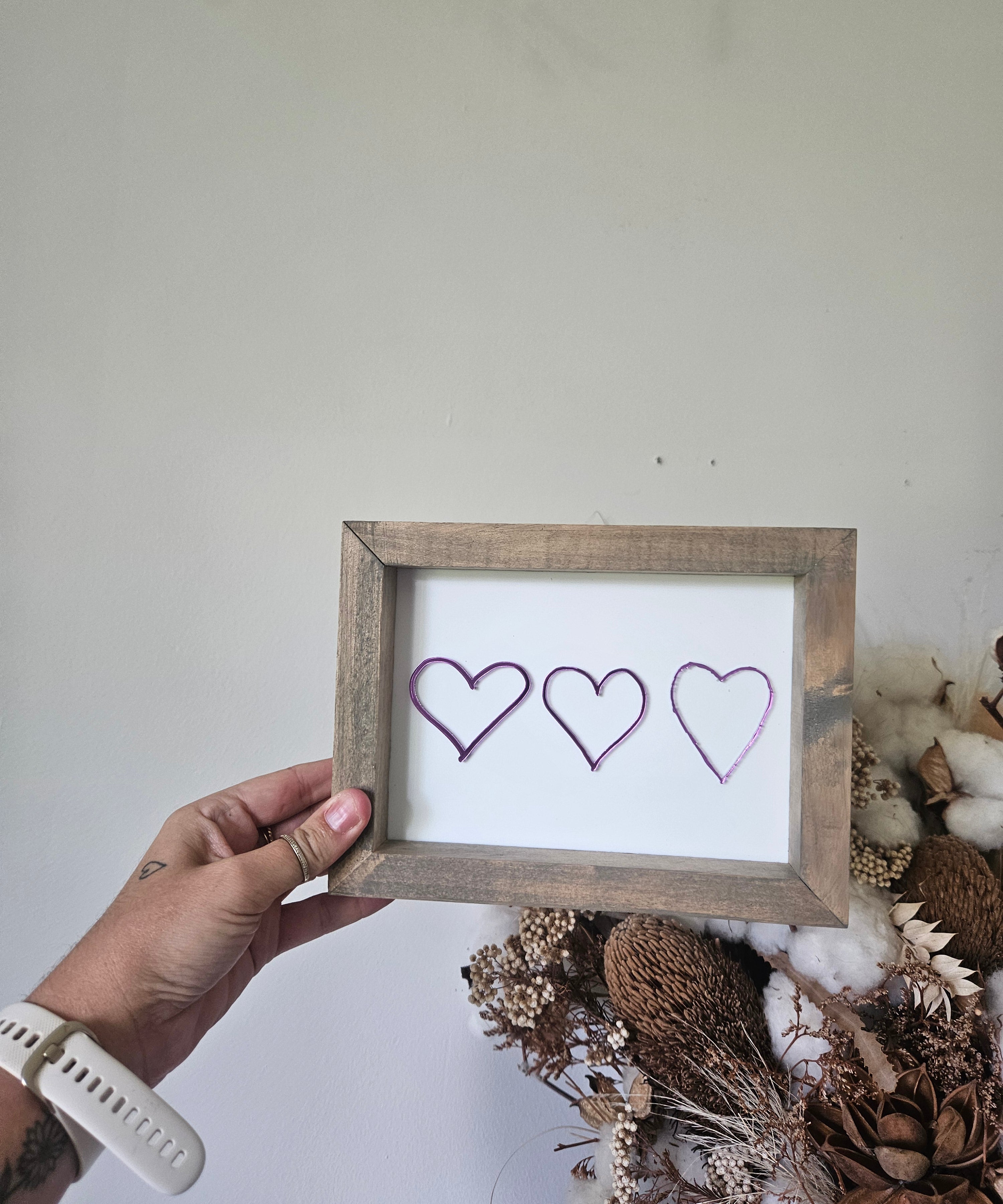 Love Heart Keepsake Frame