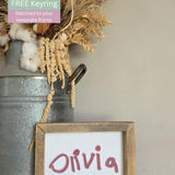 Children's Name Keepsake Frame