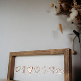 Love Heart Keepsake Frame