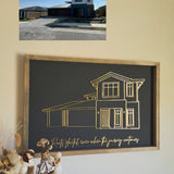 House Art Keepsake Frame