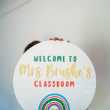 Teacher Sign