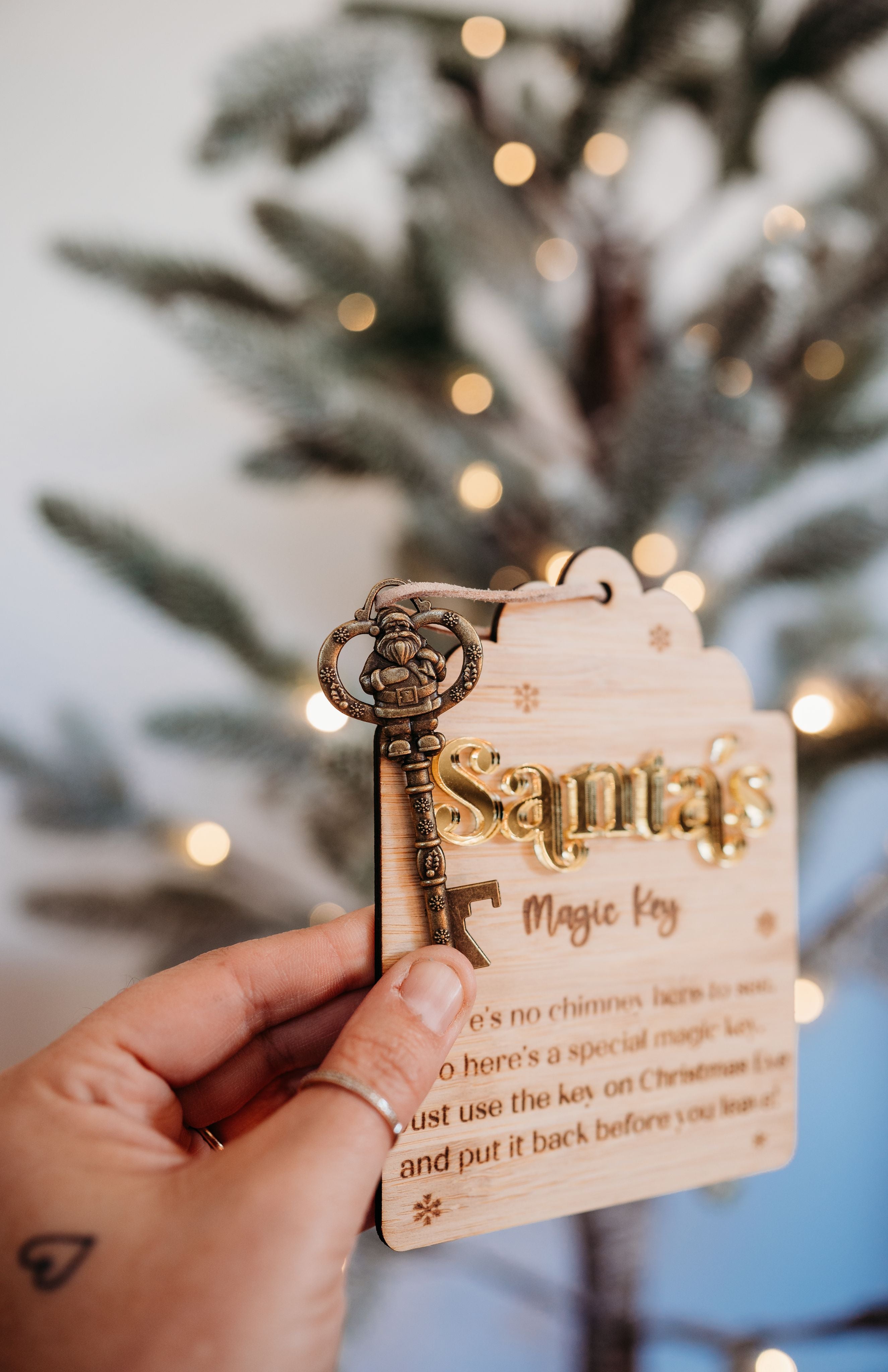 Santa's Magic Key and Poem