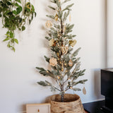 Rattan Christmas Tree Topper