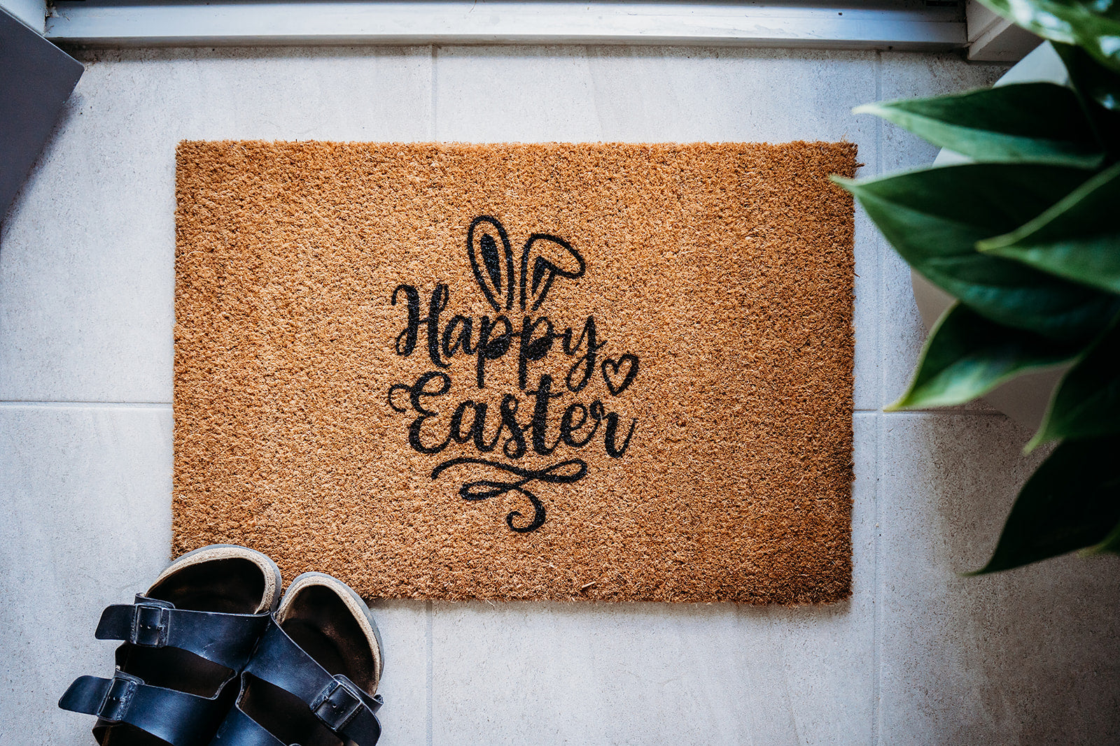 EASTER DOOR MAT!