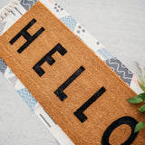 A Big HELLO Door Mat