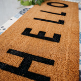 A Big HELLO Door Mat