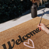 Simple Welcome Door Mat