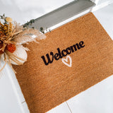 Simple Welcome Door Mat